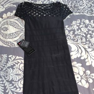 bebe black dress